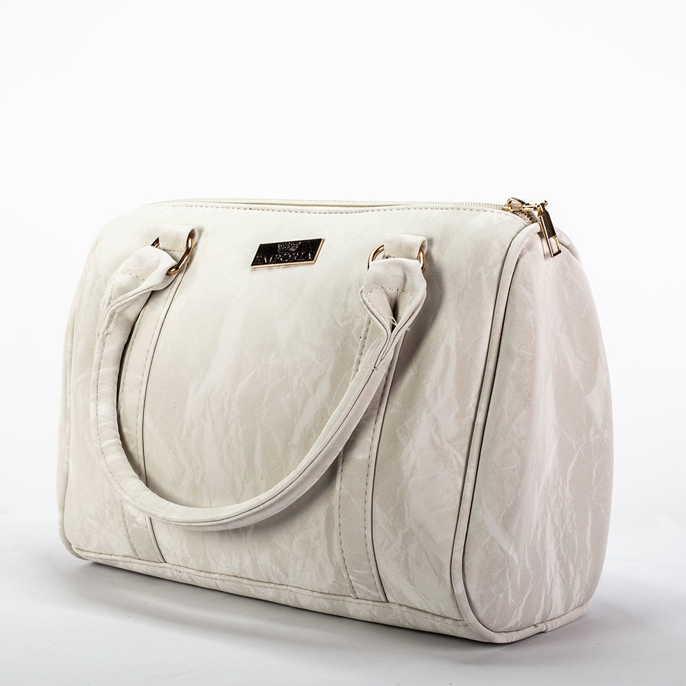 Coleção Primavera Emporia 2025 - “Lua de Marfim”, Conjunto de malas de 6 peças; branco 7 