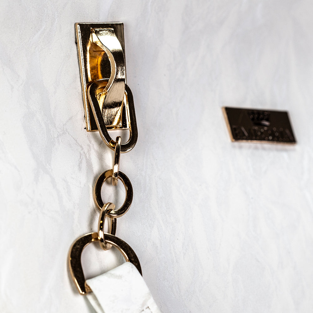 Coleção Primavera Emporia 2025 - “Lua de Marfim”, Conjunto de malas de 6 peças; branco 14 