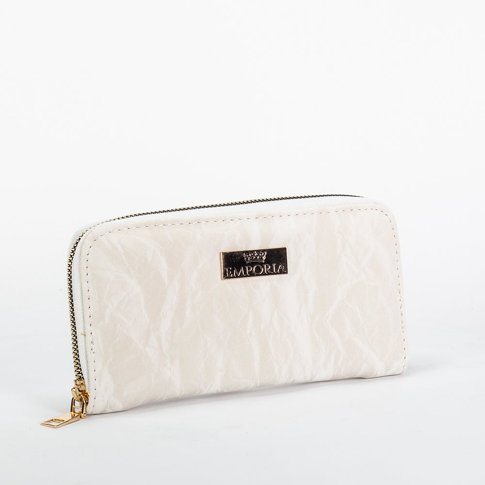 Coleção Primavera Emporia 2025 - “Lua de Marfim”, Conjunto de malas de 6 peças; branco