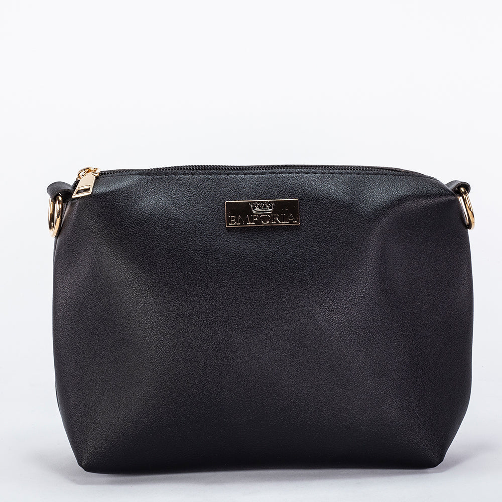 Coleção primavera Emporia 2025 - “Veludo Escuro”, conjunto de 3 peças para malas; preto 9 