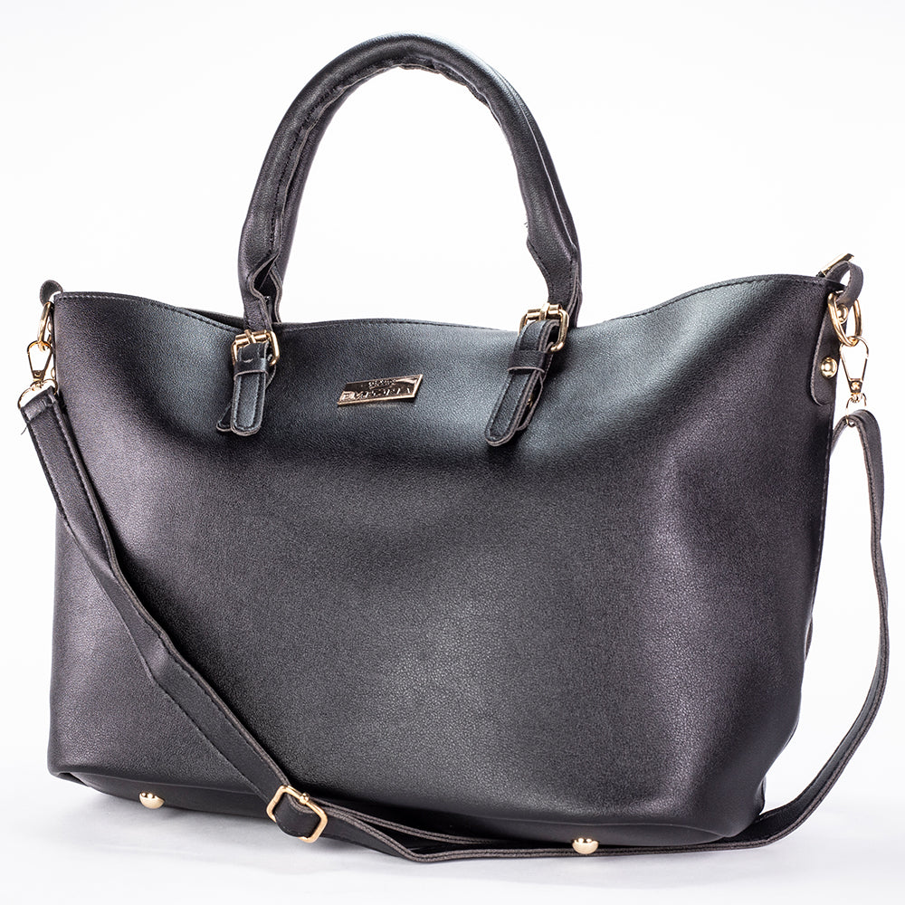 Coleção primavera Emporia 2025 - “Veludo Escuro”, conjunto de 3 peças para malas; preto 11 