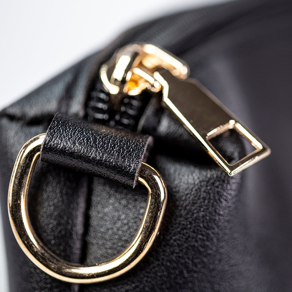 Coleção primavera Emporia 2025 - “Veludo Escuro”, conjunto de 3 peças para malas; preto