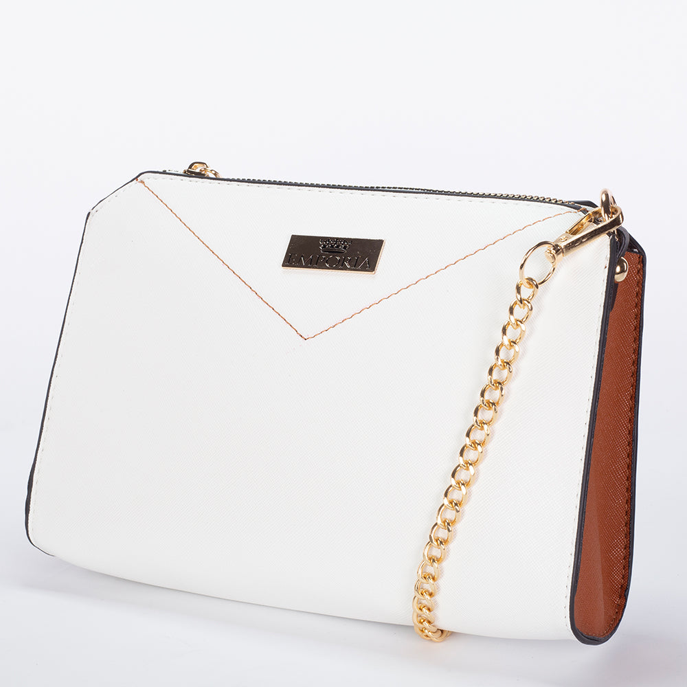 Coleção Primavera Emporia 2025 - “Mocha Luar”, conjunto de malas de 4 peças; branco 16 