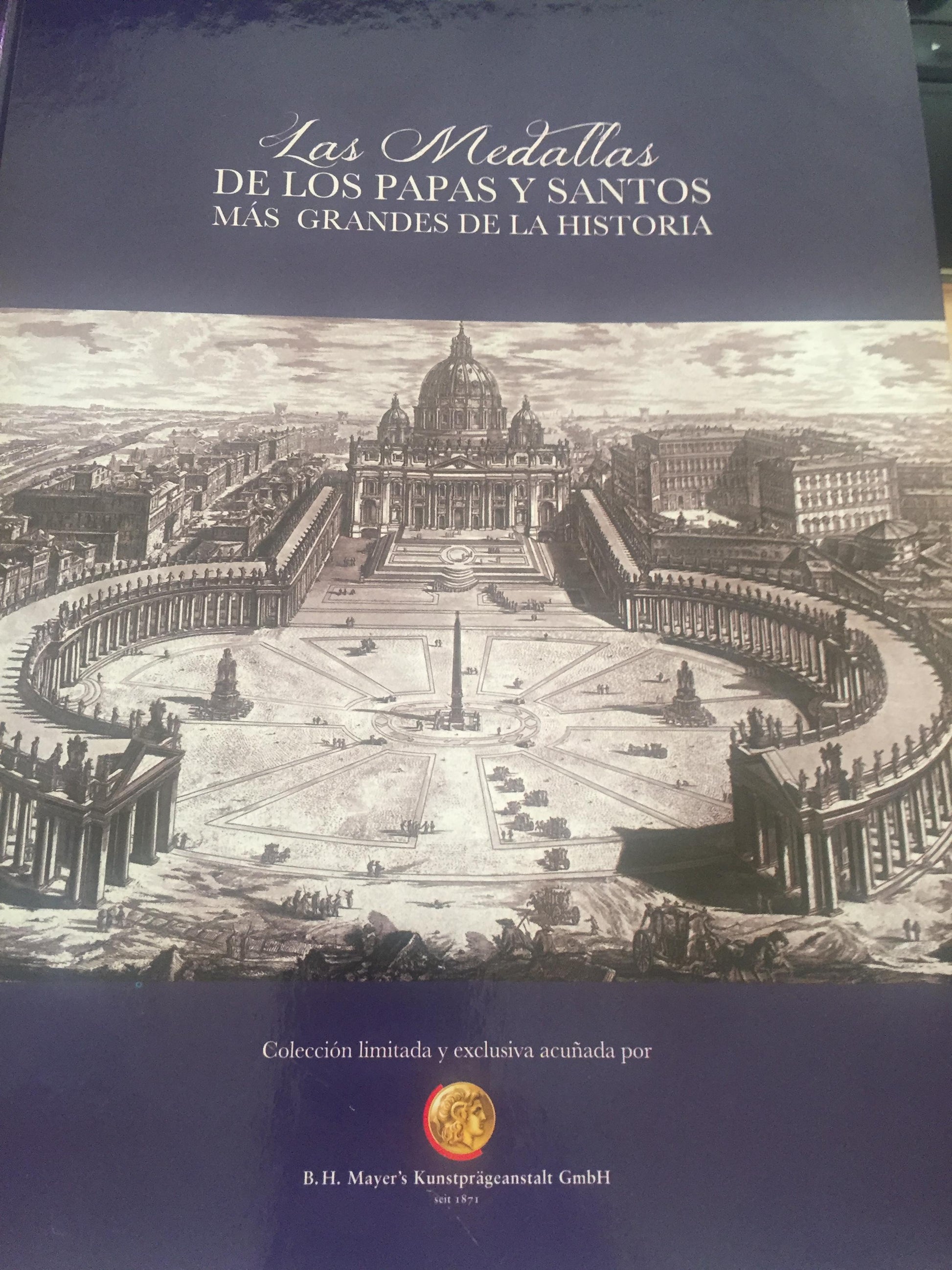 Coleção de moedas de edição exclusiva e limitada dos maiores papas e santos da história 1 