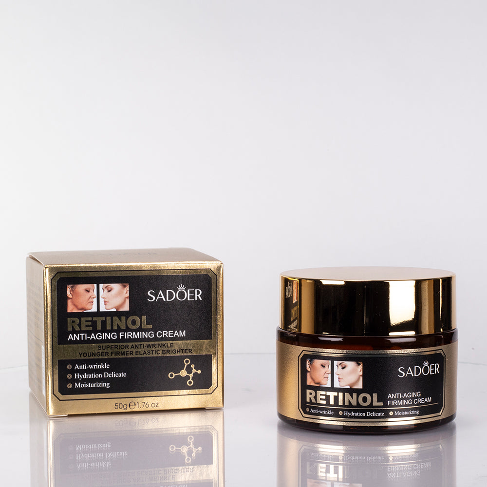 Creme facial reafirmante com retinol SADOER