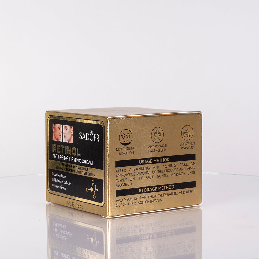 Creme facial reafirmante com retinol SADOER