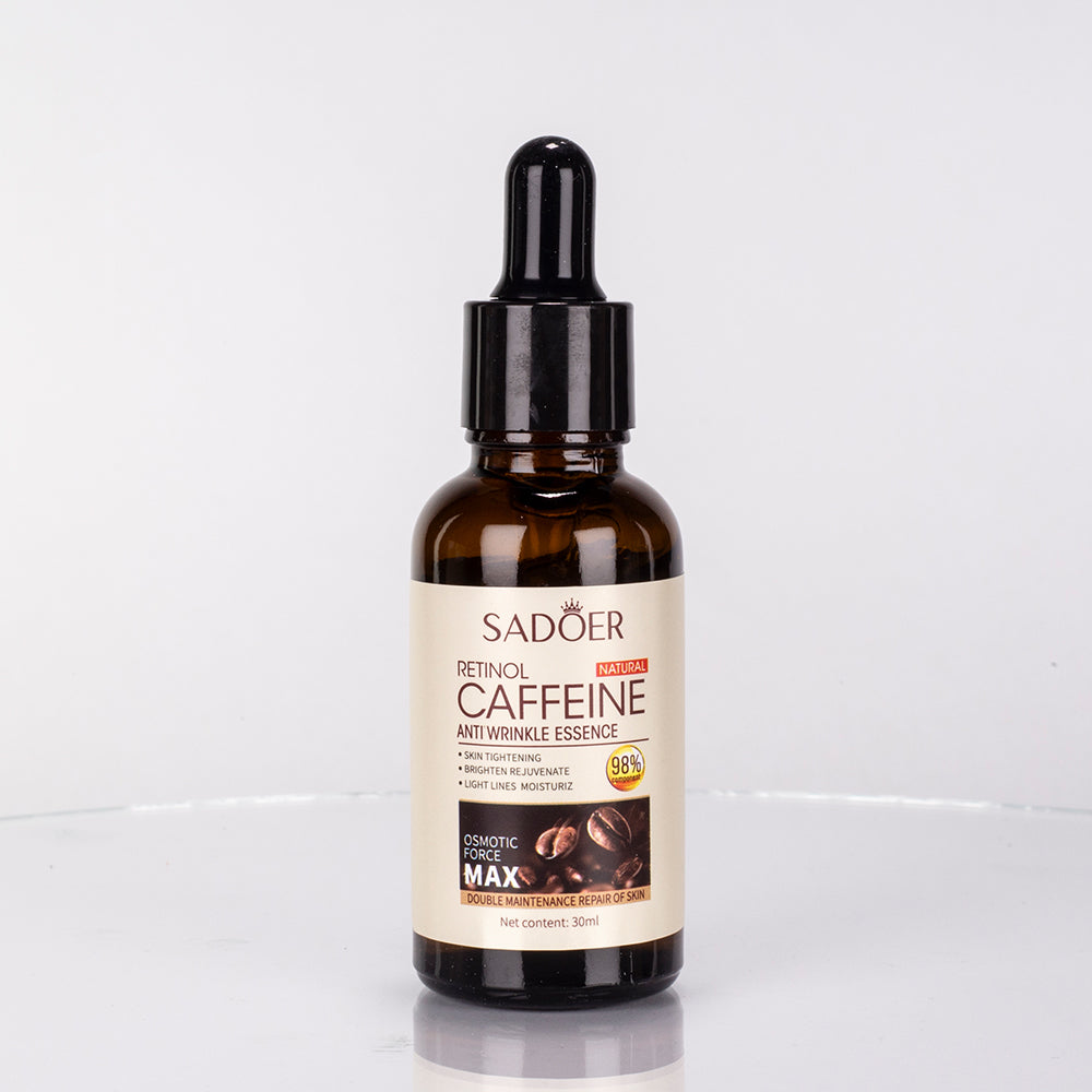 Sérum facial antirrugas com retinol e cafeína da SADOER 2 