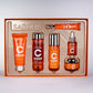 Conjunto de oferta SADOER com 5 produtos para o cuidado facial noturno e hidratante com vitamina C – 6 peças