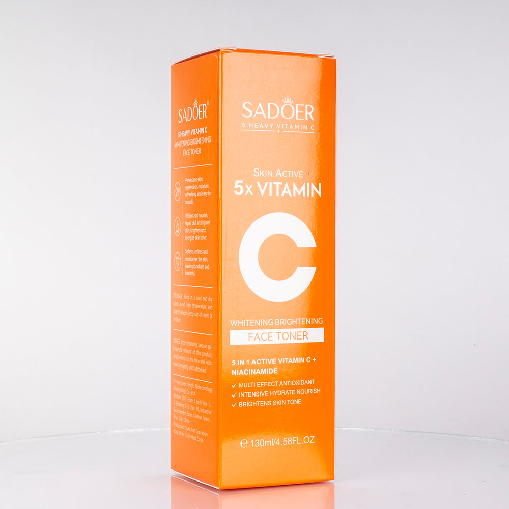 SADOER: 5 tipos de tónicos faciais hidratantes com vitamina C que uniformizam o tom da pele