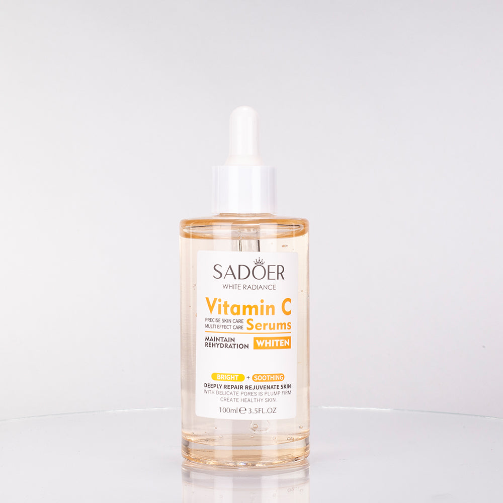 Sérum facial hidratante e unificador do tom da pele com vitamina C da SADOER 2 