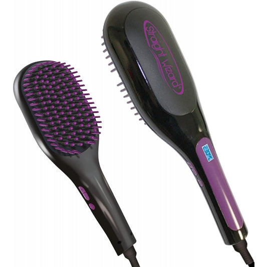 Escova térmica para alisar o cabelo