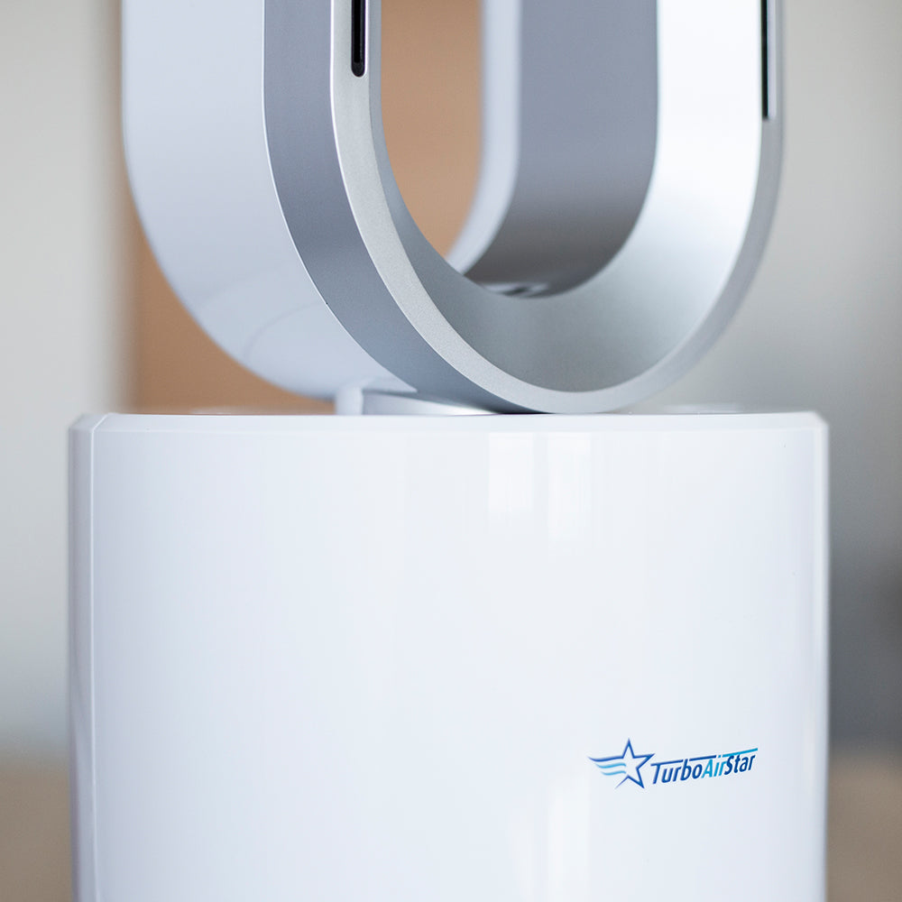 Purificador de ar, ventoinha de arrefecimento e aquecimento TurboAirStar