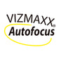 Óculos de leitura Vizmaxx Autofocus 2 em 1 com gama de dioptrias flexível, pretos