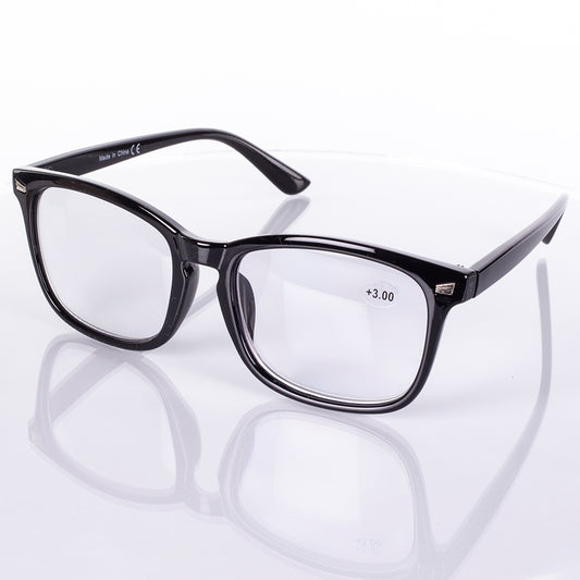 Óculos de leitura multifocais Emporia Multifocus – pretos, 0,5–3,0 dioptrias