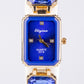 Relógio de Liga de Ouro com Cristal Emporia® Azul