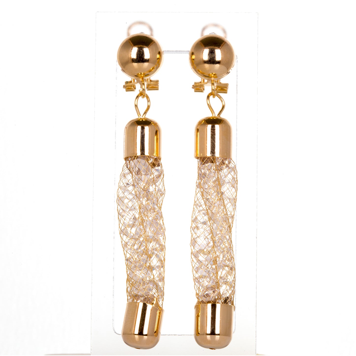 Conjunto de Liga de Ouro com Cristal Emporia® Multicor