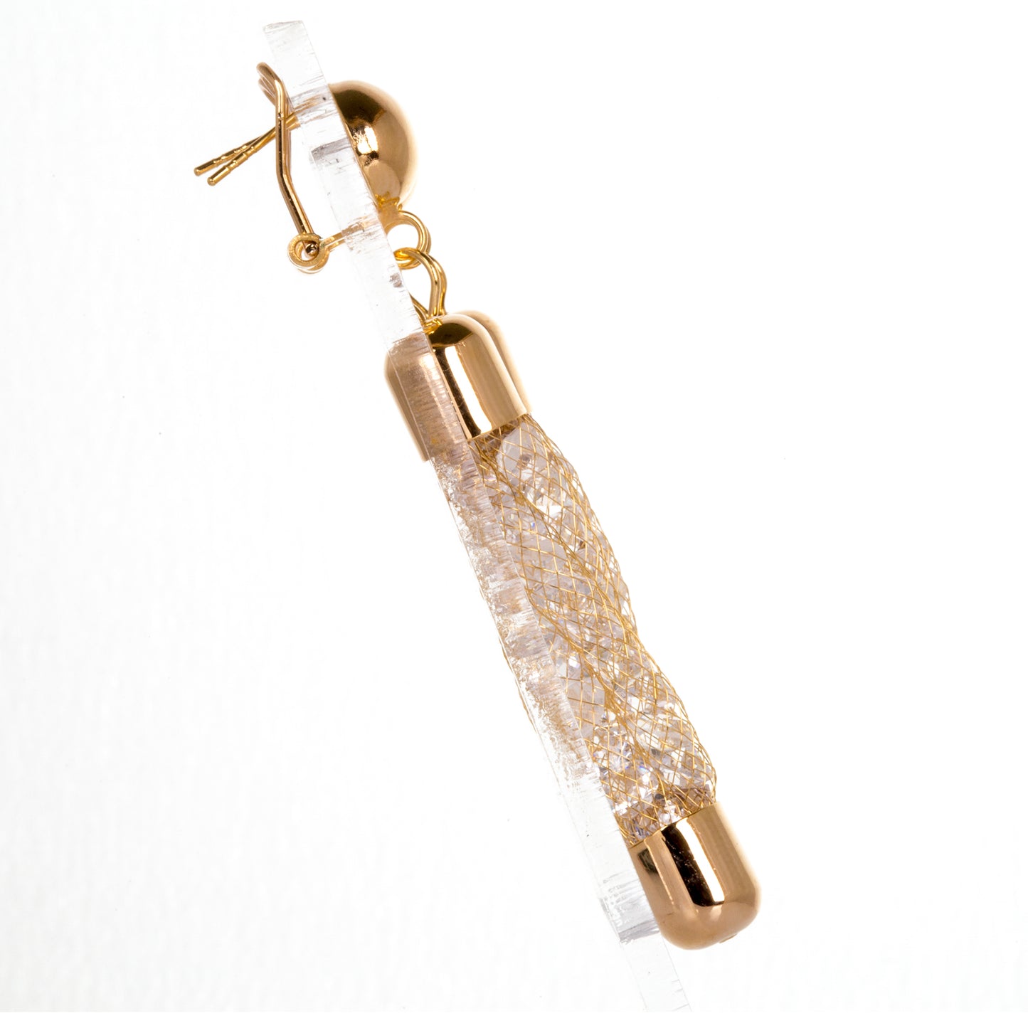 Conjunto de Liga de Ouro com Cristal Emporia® Multicor