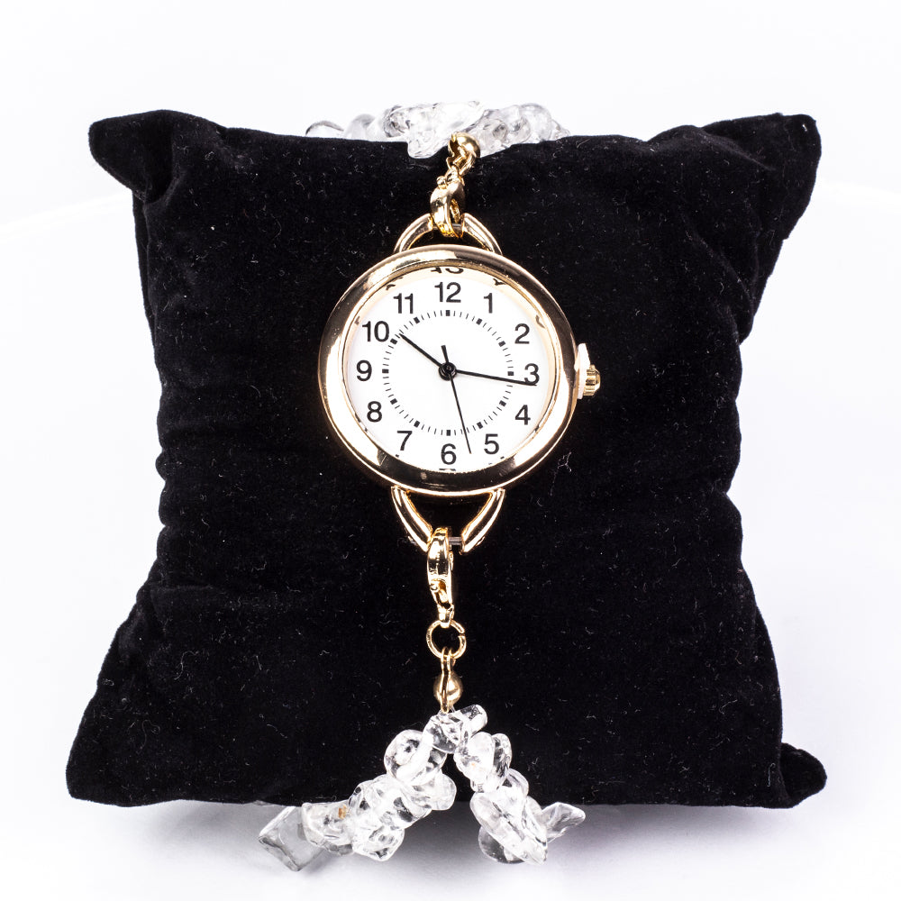 Relógio de Liga de Ouro com Turquesa e Ametista ( Pulseira ) 7 