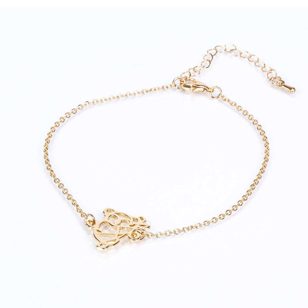 Conjunto de Liga de Ouro ( Colar+Pulseira ) 3 