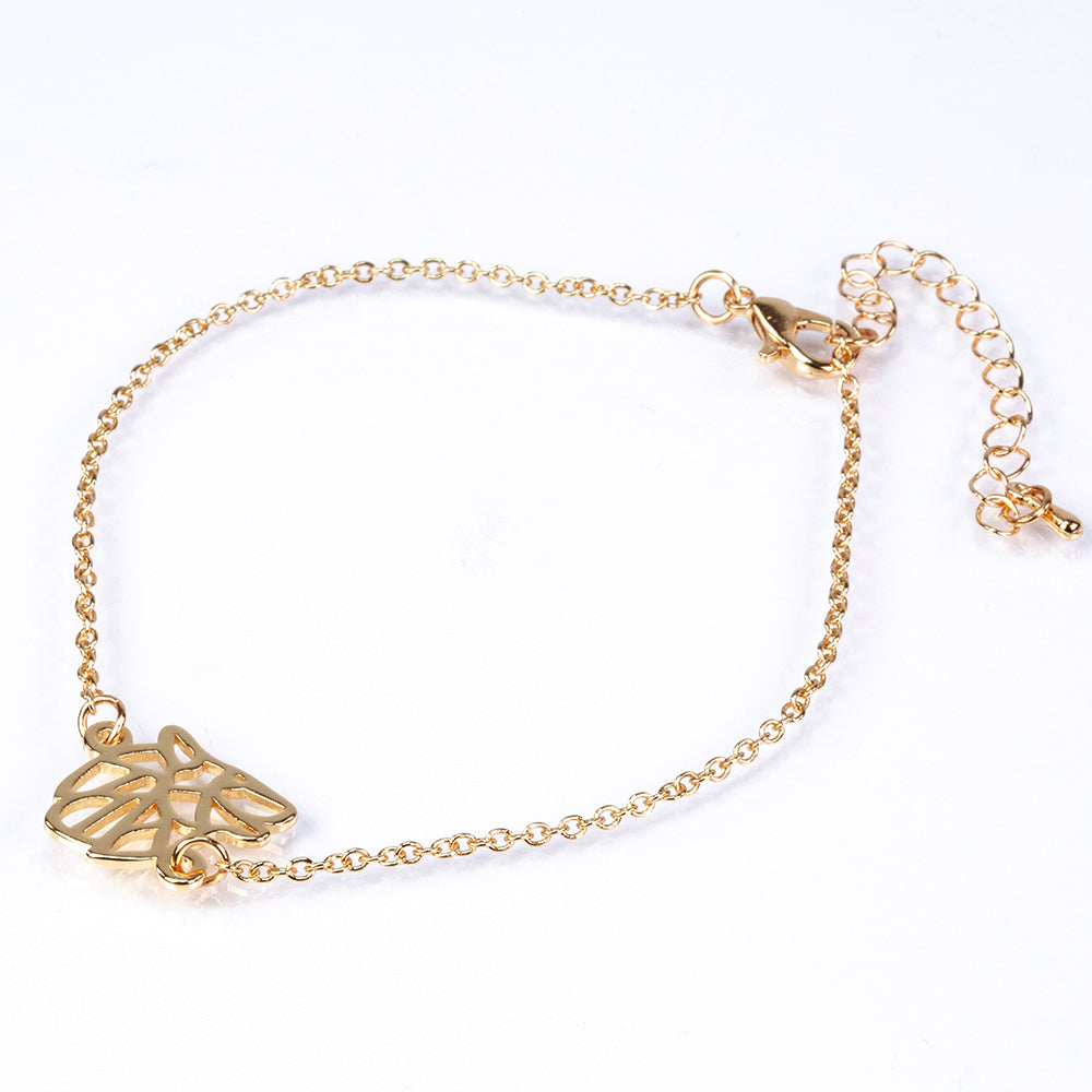 Conjunto de Liga de Ouro ( Colar+Pulseira ) 6 