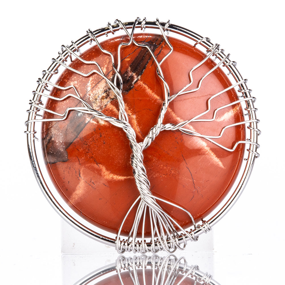 Amuleto de Liga de Ouro com Jaspe Vermelho 1 