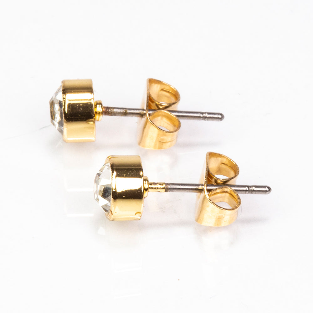 Relógio de Liga de Ouro com Esmeralda e Cristal Emporia® Branco ( Colar+Brincos+Pendente ) 11 