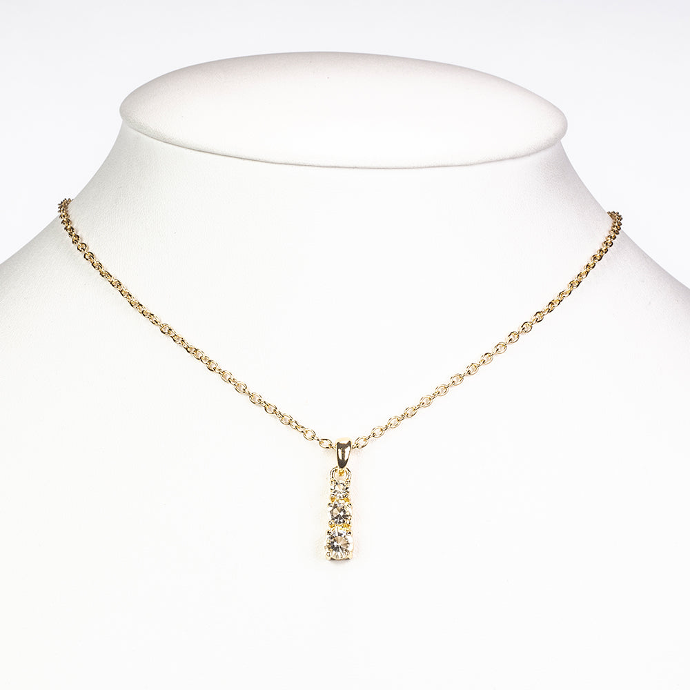 Relógio de Liga de Ouro com Esmeralda e Cristal Emporia® Branco ( Colar+Brincos+Pendente )