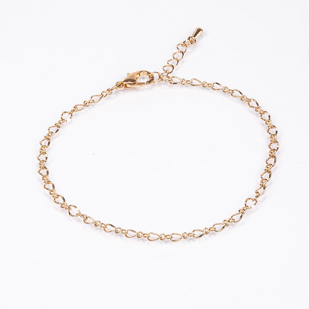 Conjunto de Liga de Ouro com Cristal Emporia® Branco ( Colar+Brincos+Pulseira )