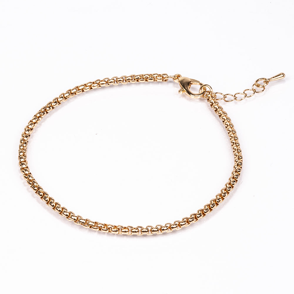 Conjunto de Liga de Ouro com Cristal Emporia® Branco ( Colar+Brincos+Pulseira )