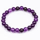 Conjunto de pulseiras minerais com 5 peças