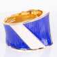Pulseira de Liga de Ouro com Esmalte