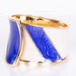 Pulseira de Liga de Ouro com Esmalte