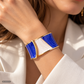 Pulseira de Liga de Ouro com Esmalte