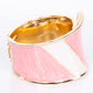 Pulseira de Liga de Ouro com Esmalte