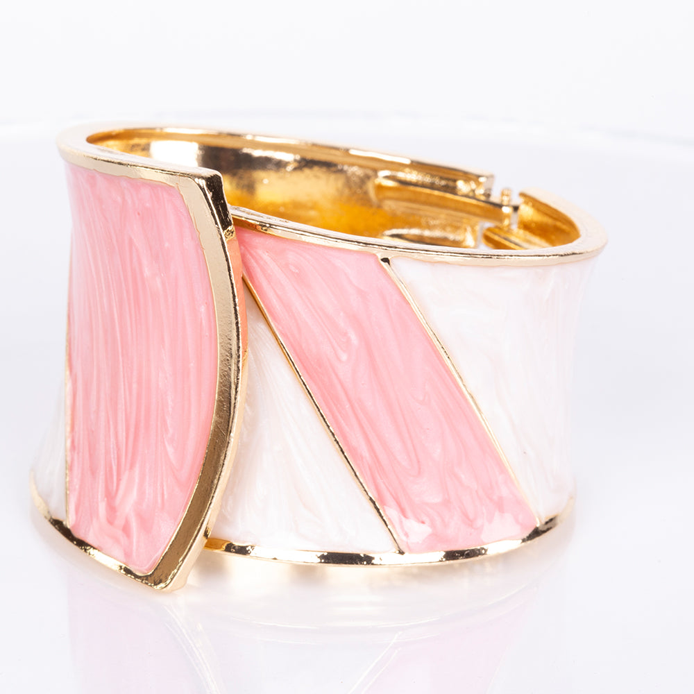 Pulseira de Liga de Ouro com Esmalte 5 