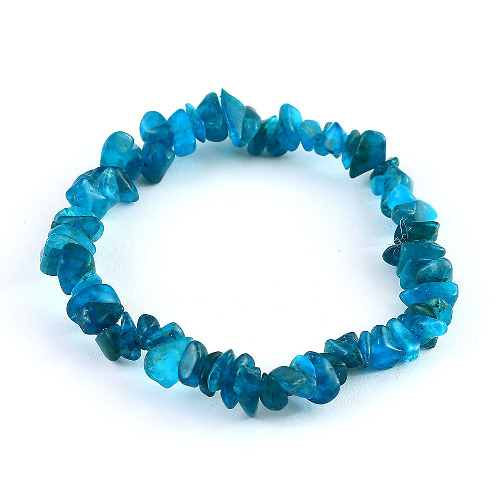 Conjunto com Esmeralda do Brasil e Apatita Néon ( Pulseira ) 5 