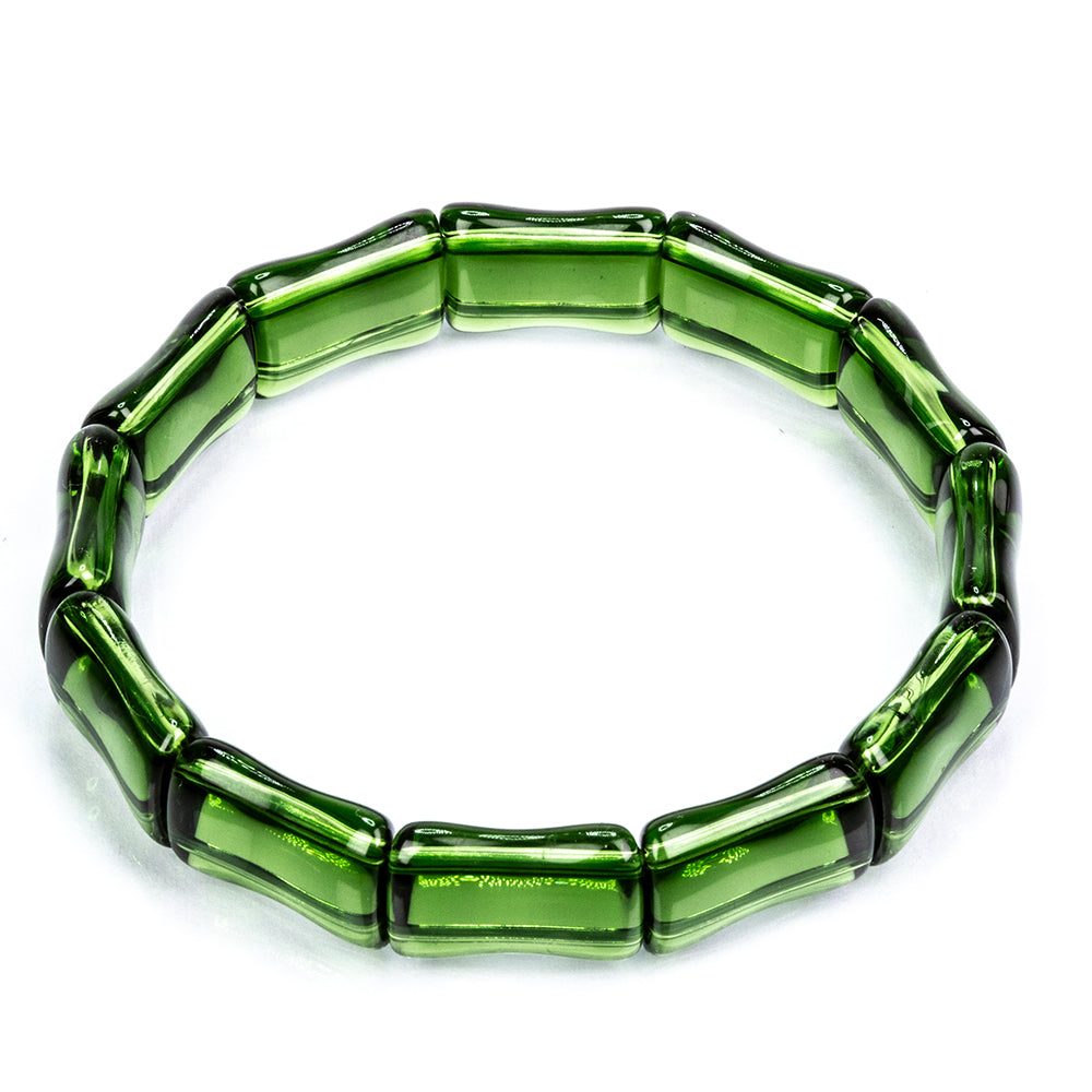 Pulseira Conta com Quartzo Verde 1 