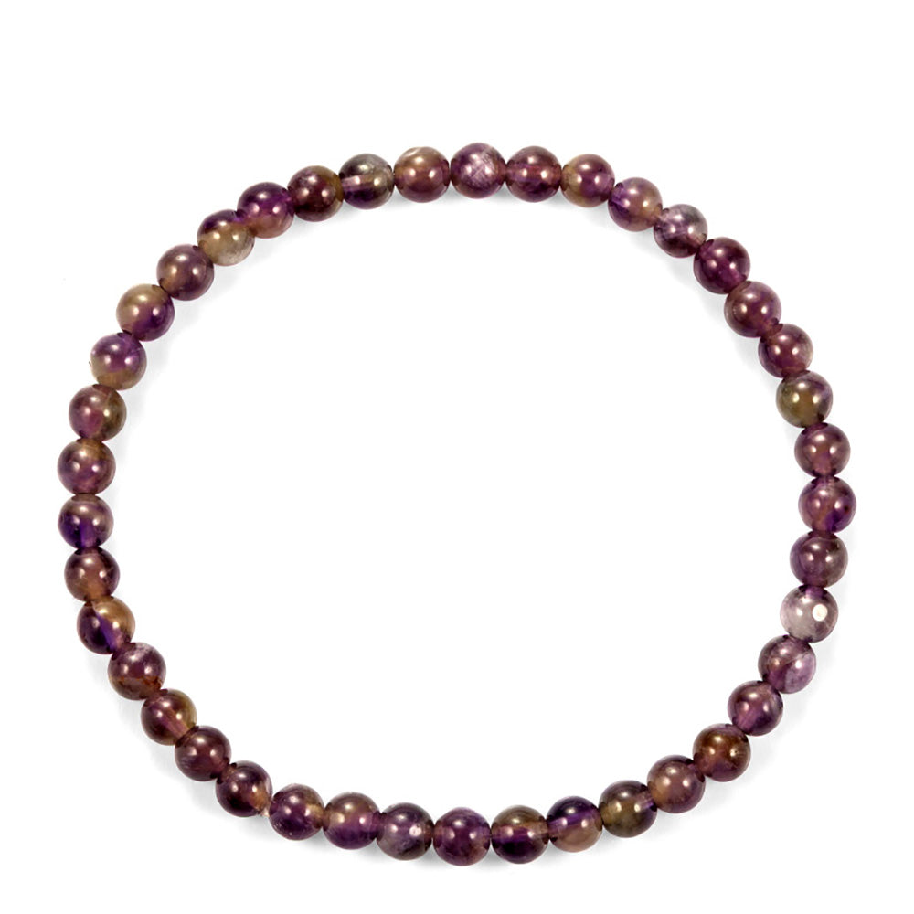 Conjunto com Ametista e Quartzo Rosa ( Pulseira ) 7 