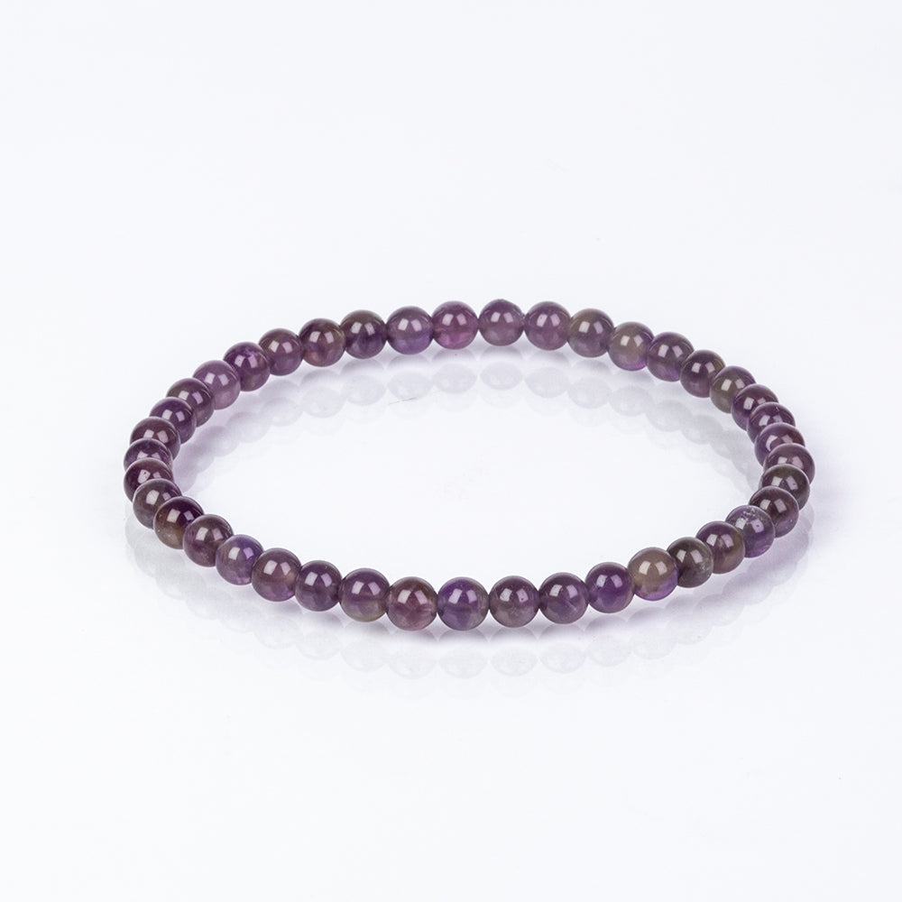 Conjunto com Ametista e Quartzo Rosa ( Pulseira ) 12 