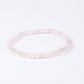 Conjunto com Ametista e Quartzo Rosa ( Pulseira )