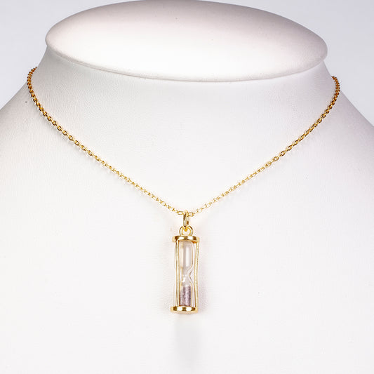 Colar de Liga de Ouro com Rubi da Tailândia