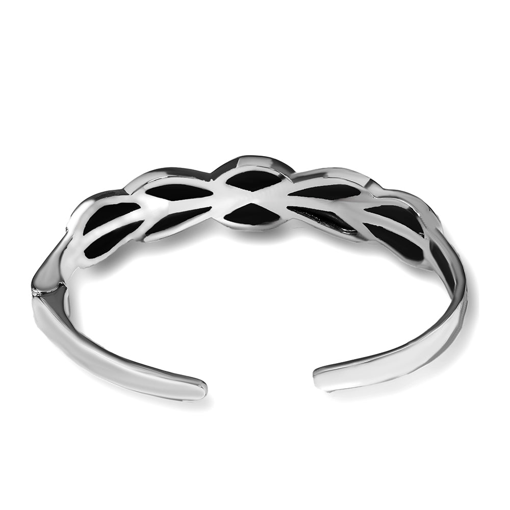 Pulseira de Prata com Concha Abalone  Contraste: Cabeca de Veado (800)