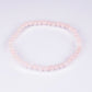 Conjunto com Quartzo Rosa e Granada Vermelha ( Pulseira )