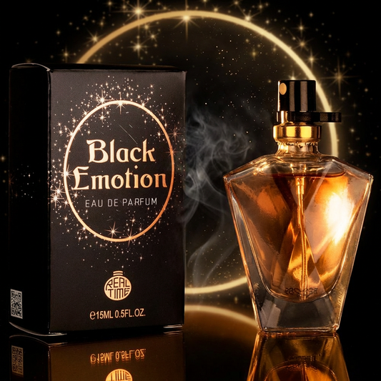 15 ml EDP «BLACK EMOTION» - oriental - fragrância de Baunilha