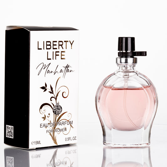 15ml EDP «LIBERTY LIFE MANHATTAN» – âmbar – fragrância fougère