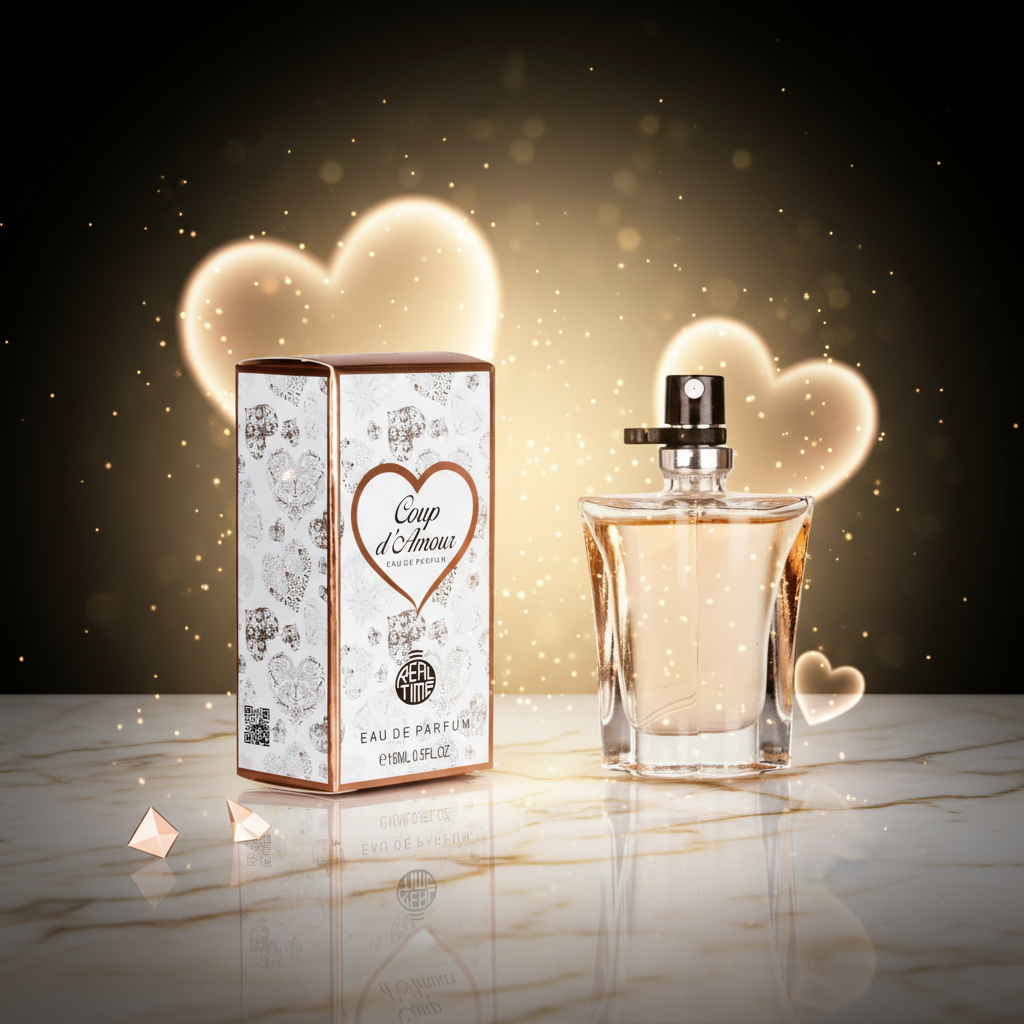 15ml EDP«COUP D'AMOUR» - oriental - fragrância floral