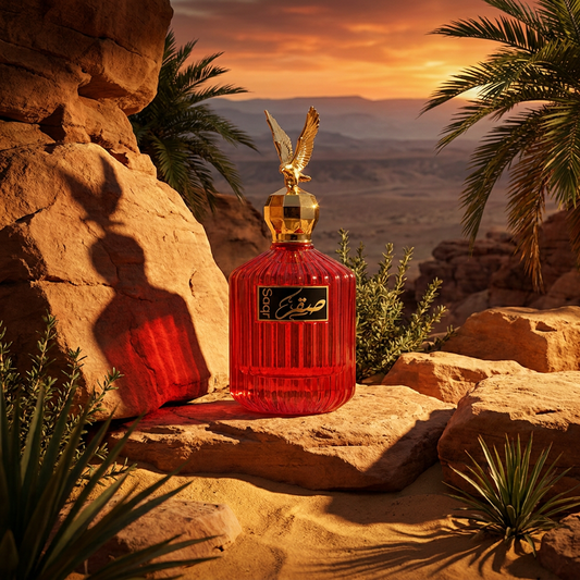 Saqr Sharqiyat Collection EDP 100 ml – Fragrância amadeirada e aromática para homem
