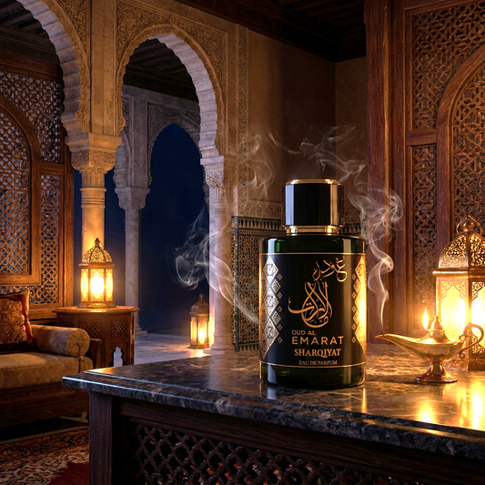 Oud Al Emarat Sharqiyat EDP 100 ml – Fragrância unissexo ambarada e amadeirada