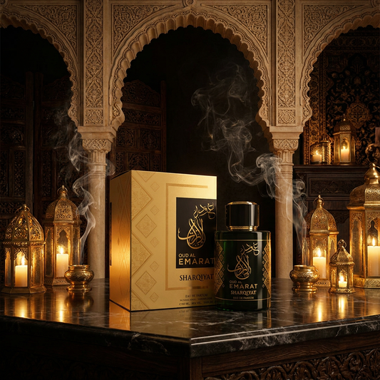 Oud Al Emarat Sharqiyat EDP 100 ml – Fragrância unissexo ambarada e amadeirada