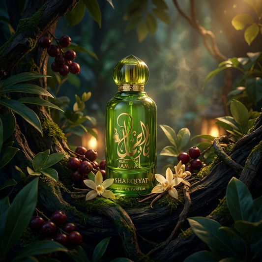 Ruba Al Jamaal EDP 100 ml – Fragrância frutada e gourmand para mulher